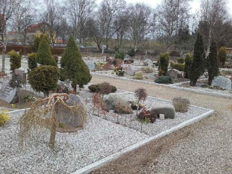 haveanlæg på kirkegård